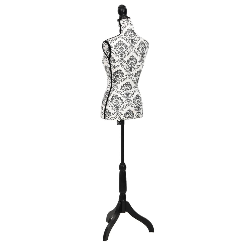 Busto Sartoriale Donna Bianco E Nero