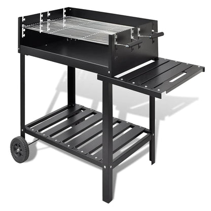 Supporto Per Bbq A Carbonella Con 2 Ruote