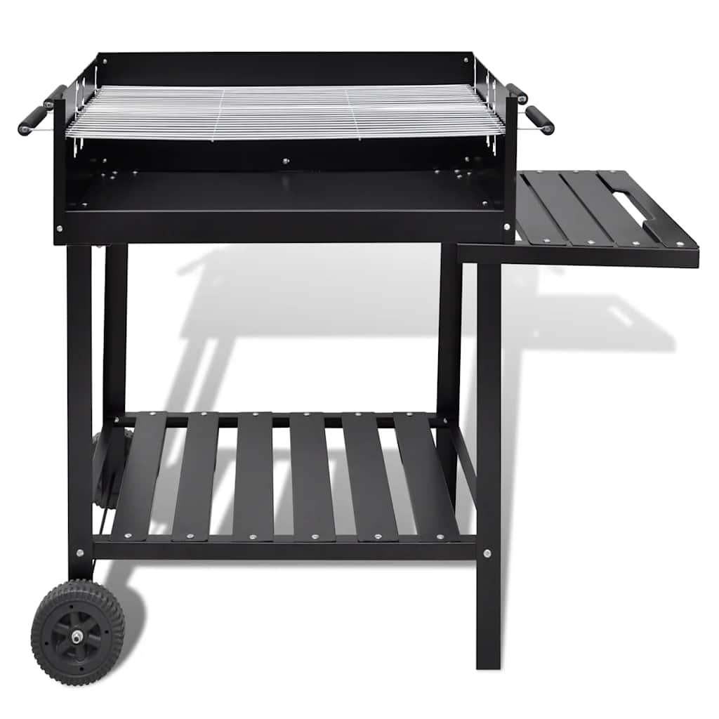 Supporto Per Bbq A Carbonella Con 2 Ruote
