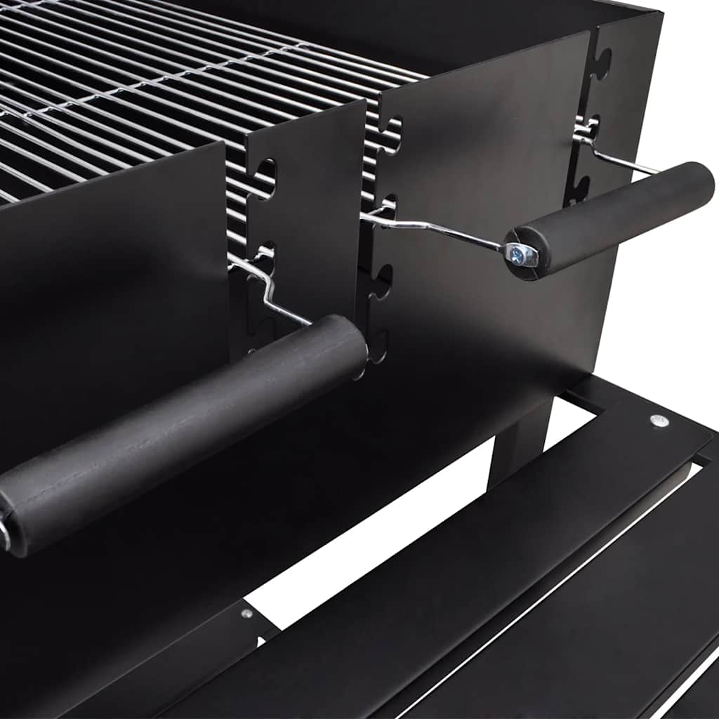 Supporto Per Bbq A Carbonella Con 2 Ruote