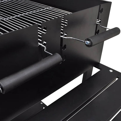 Supporto Per Bbq A Carbonella Con 2 Ruote