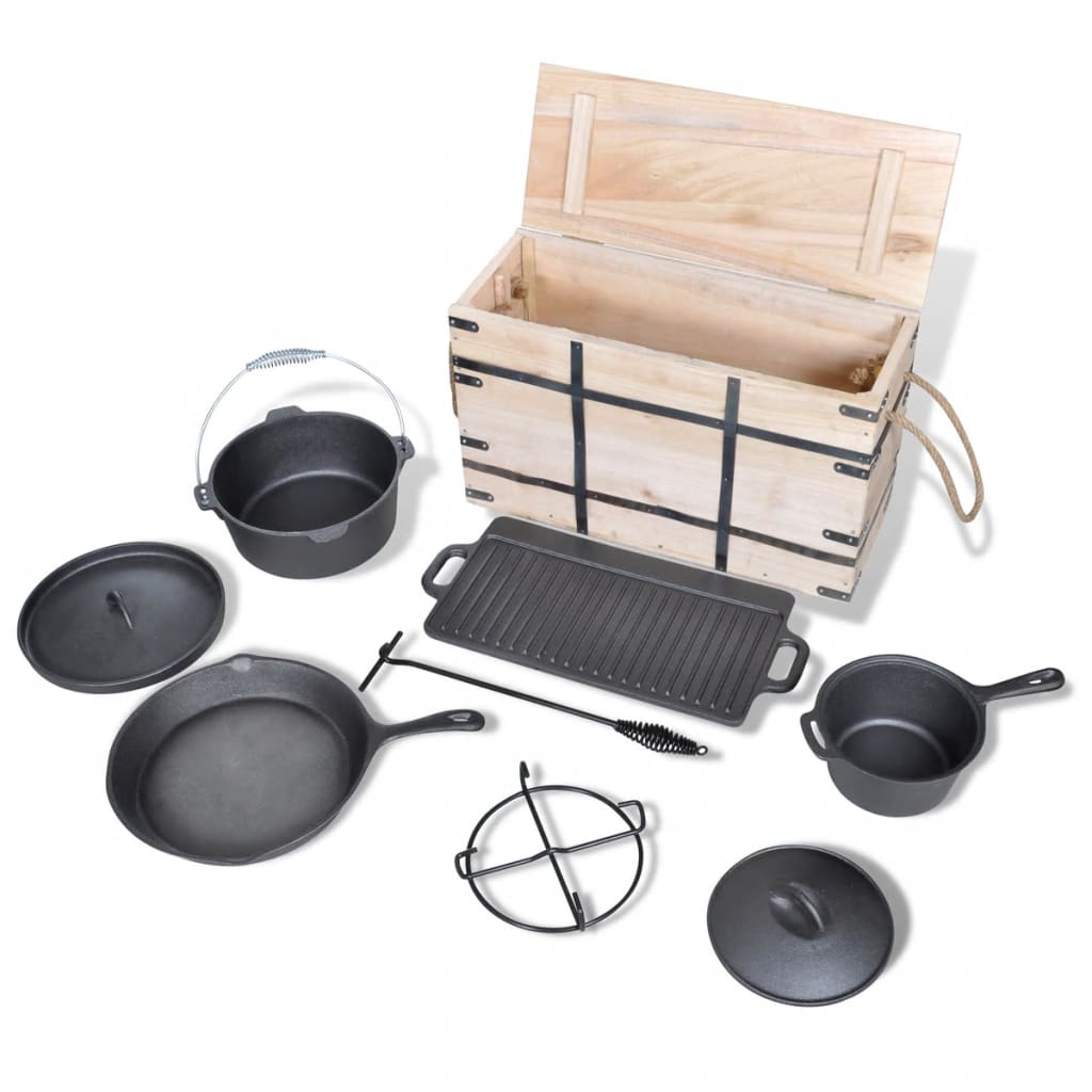 Set Forno Olandese 9 Pz Orange