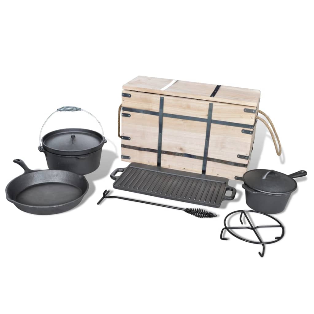 Set Forno Olandese 9 Pz Orange