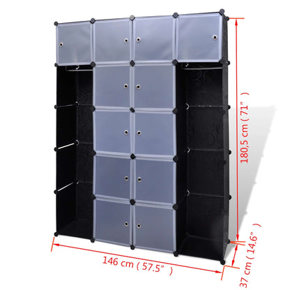 Armadietto Modulare 37X146X180,5 Cm