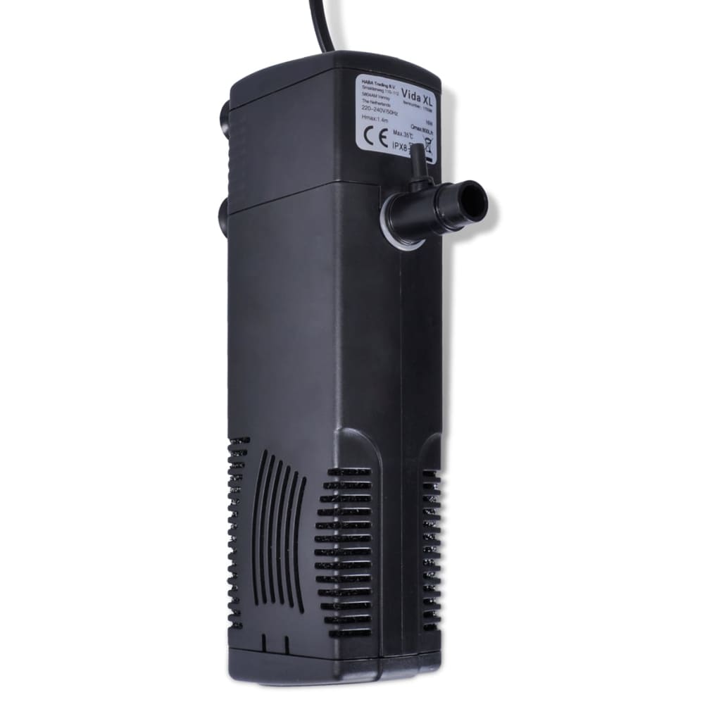 Filtro Pompa Per Acquario A Carbone Attivo 800L/H