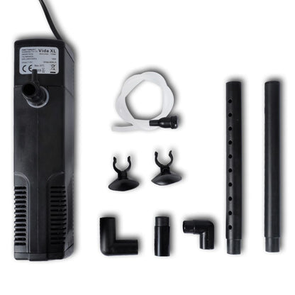 Filtro Pompa Per Acquario A Carbone Attivo 800L/H