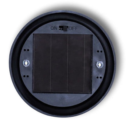 Lampioni Solari Led Giardino 4 Pz Rotondi Con Picchetto