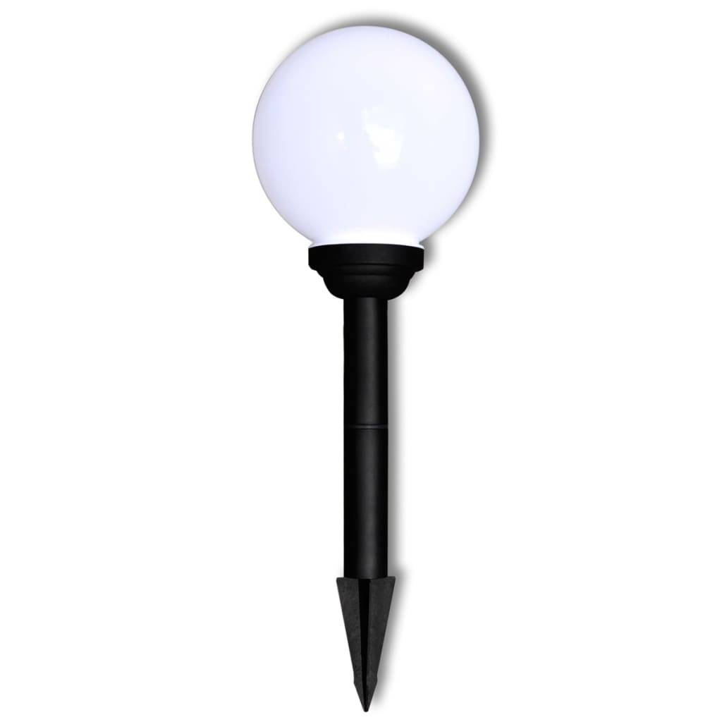 Lampione Solare A Led Da Giardino 3 Pz Con Picchetto
