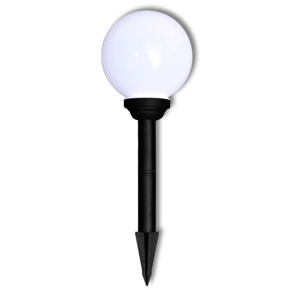 Lampione Solare A Led Da Giardino 3 Pz Con Picchetto