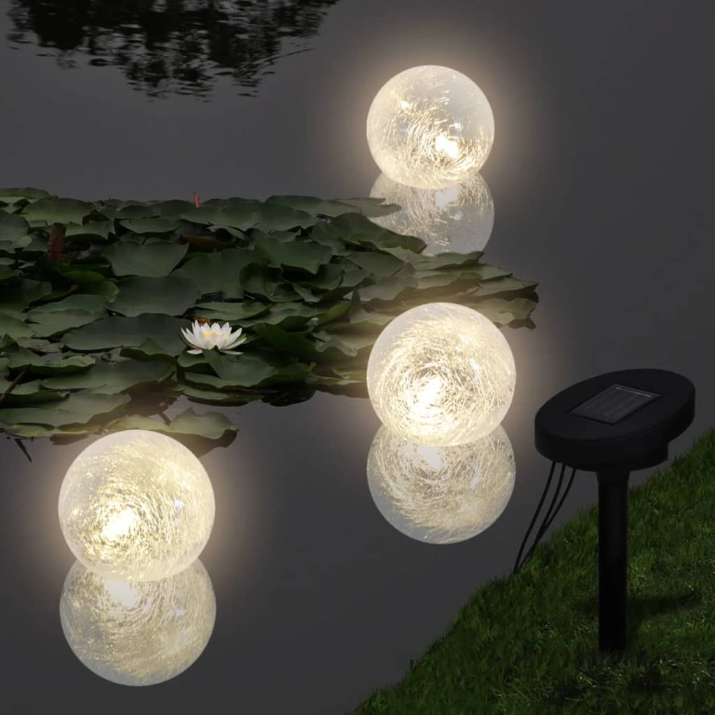 Lampade Led Galleggianti 6 Pz Per Stagno E Piscina