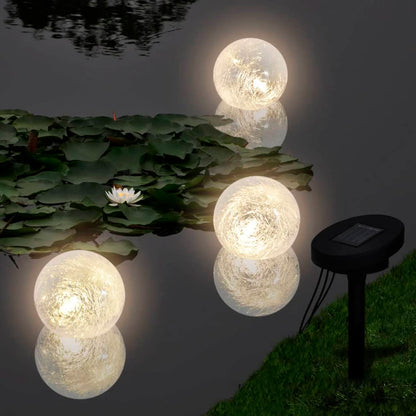 Lampade Led Galleggianti 6 Pz Per Stagno E Piscina