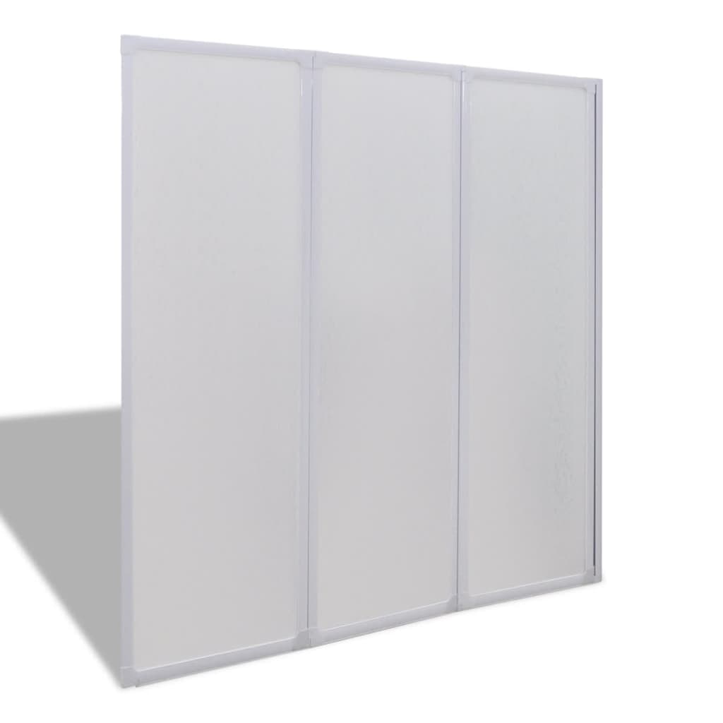 Doccia Da Bagno A Parete 3 Pannelli Pieghevoli