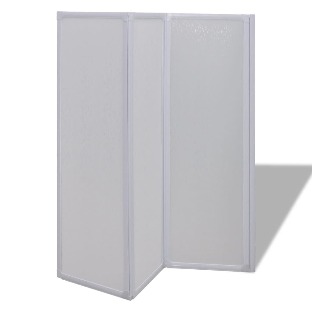 Doccia Da Bagno A Parete 3 Pannelli Pieghevoli