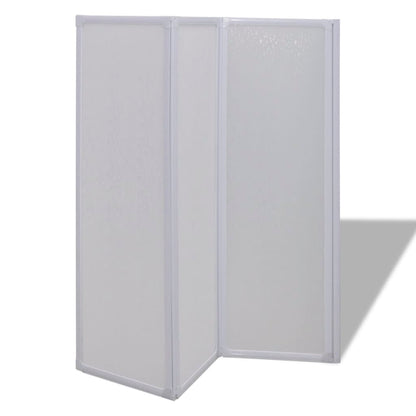 Doccia Da Bagno A Parete 3 Pannelli Pieghevoli