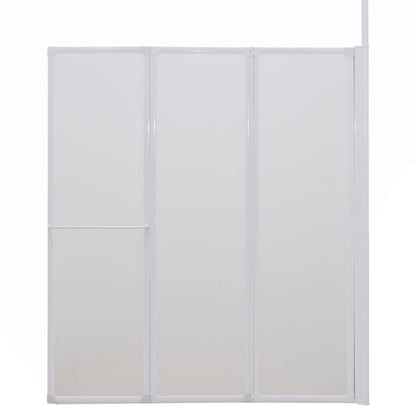 Schermo Box Doccia A L 70 X 120 X 137 Cm 4 Pannelli Pieghevole