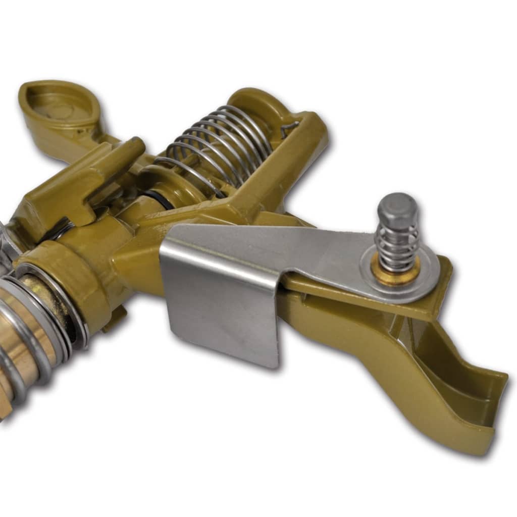 Set 2 Pz Spruzzatore Giardino Innaffiatura Con Picchetto Metallo Zinco