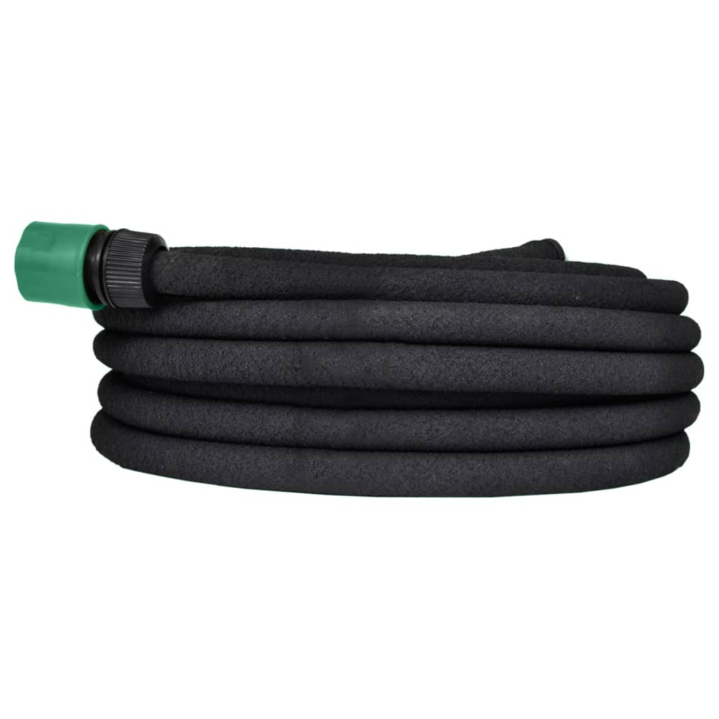 Canna Da Irrigazione Giardino 1/2&quot; Connettore Nero E Verde