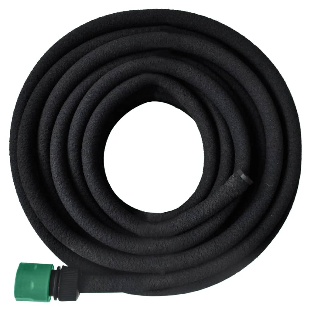 Canna Da Irrigazione Giardino 1/2&quot; Connettore Nero E Verde