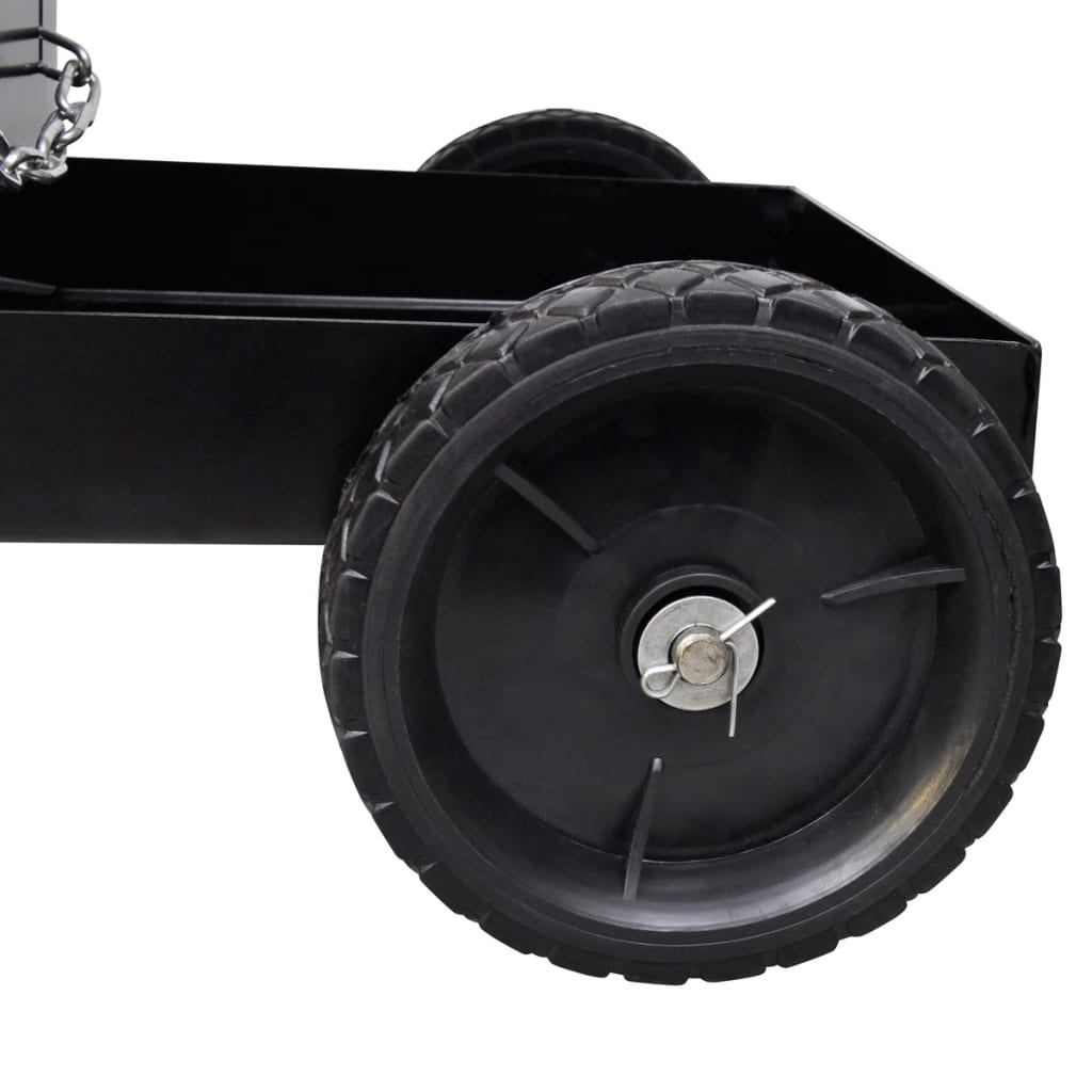 Carrello Di Saldatura Nero Con 3 Ripiani Per Officine