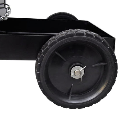 Carrello Di Saldatura Nero Con 3 Ripiani Per Officine