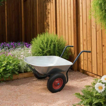 Carriola Da Giardino Con 2 Ruote 66 L