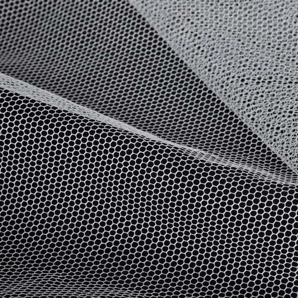 Set Zanzariere Quadrate Per Letto Con Aperture 2 Pezzi