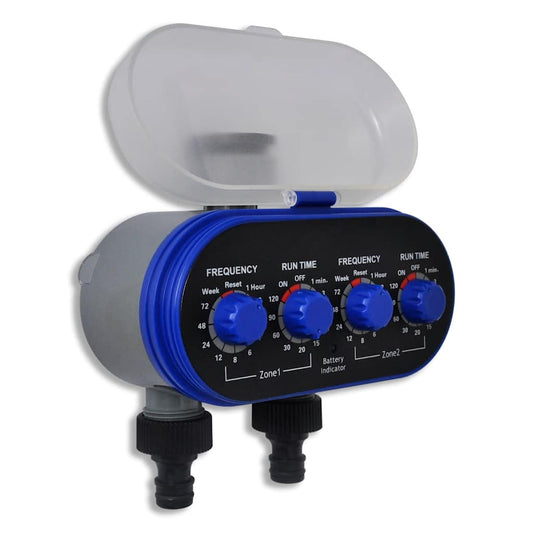 Timer Irrigazione Elettronico Automatico Da Giardino 2 Prese