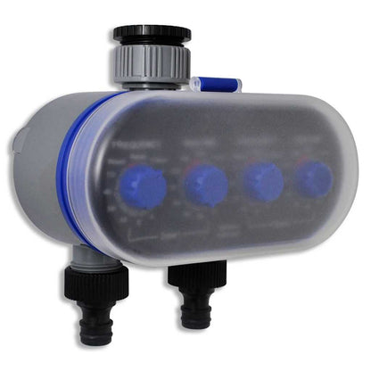 Timer Irrigazione Elettronico Automatico Da Giardino 2 Prese