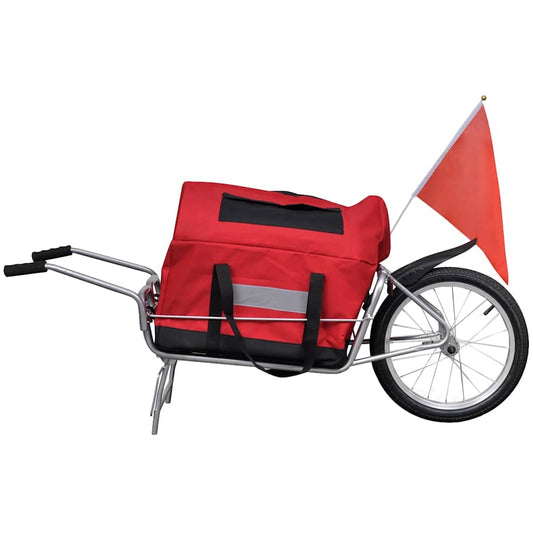 Rimorchio Da Bici Con Una Ruota E Custodia