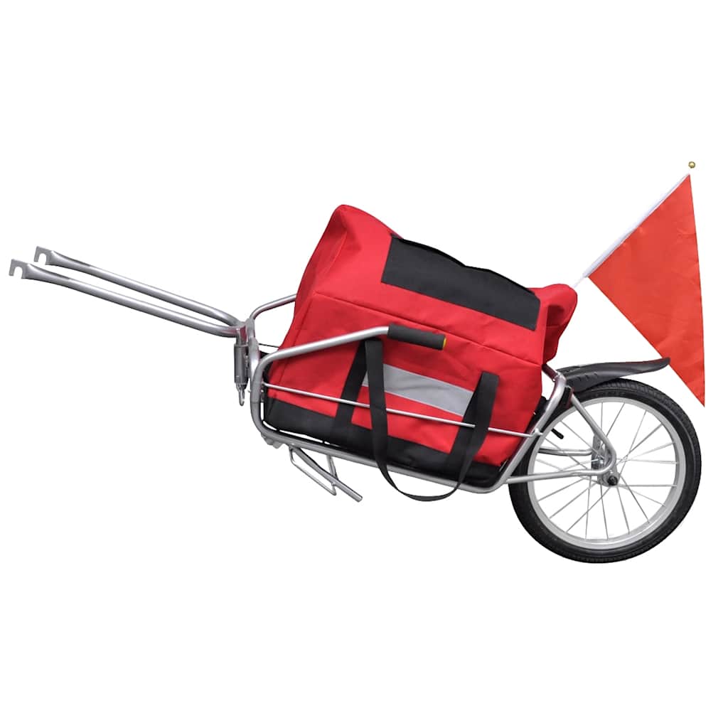 Rimorchio Da Bici Con Una Ruota E Custodia