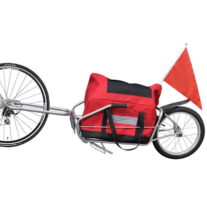 Rimorchio Da Bici Con Una Ruota E Custodia