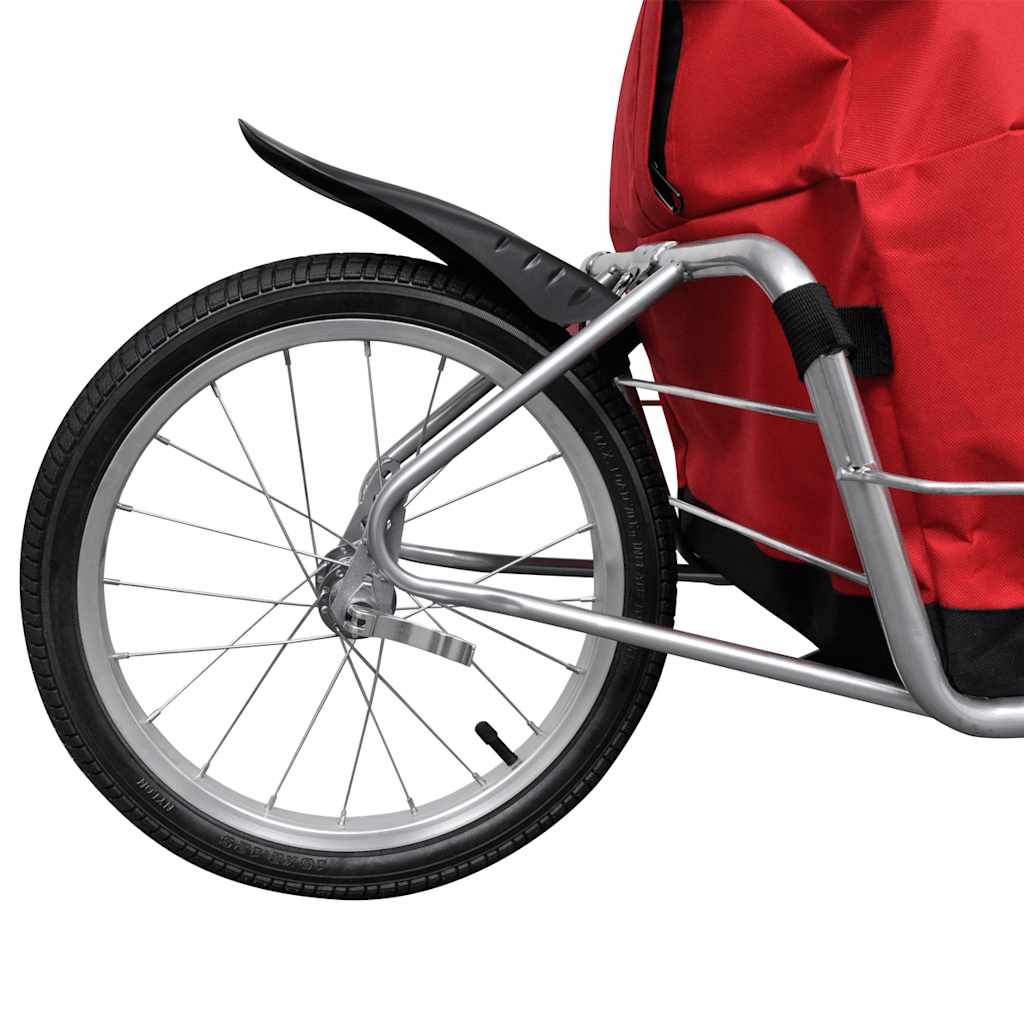 Rimorchio Da Bici Con Una Ruota E Custodia