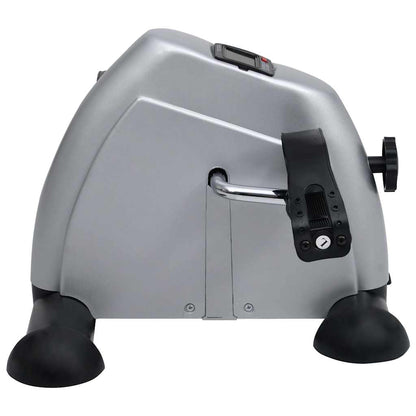 Mini Cyclette Fitness Con Volano In Plastica Argento