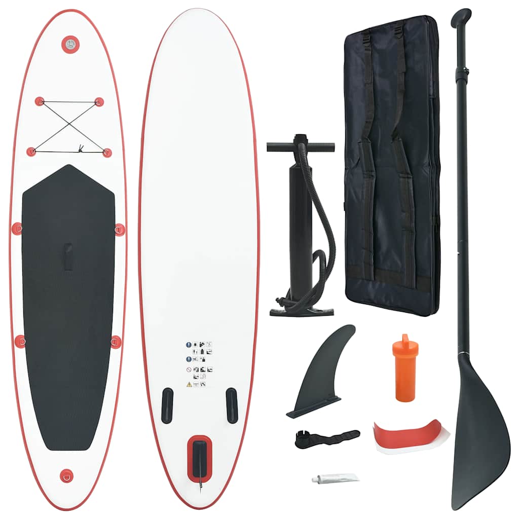 Set Tavola Gonfiabile Da Sup E Bianco