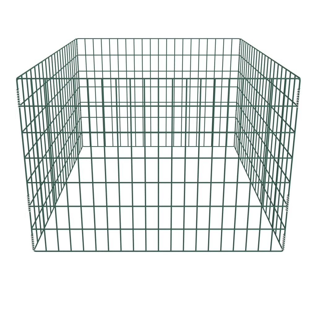 Compostiera Da Giardino Quadrata A Rete 100 X 100 X 70 Cm