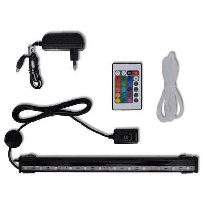 Luce Led Acquario Sommergibile Con Bolle Rgb 32 Cm