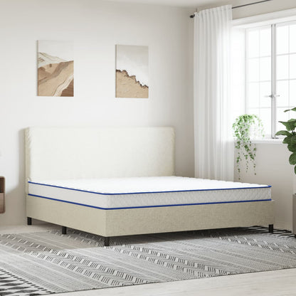 Materasso Viscoelastico Bianco 90X190X17 Cm
