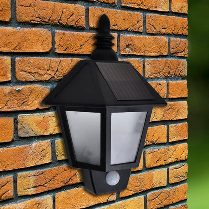 Lampada Solare Da Parete Con Sensore Di Movimento 2 Pz