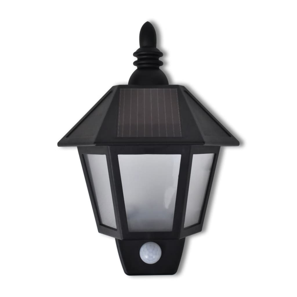 Lampada Solare Da Parete Con Sensore Di Movimento 2 Pz