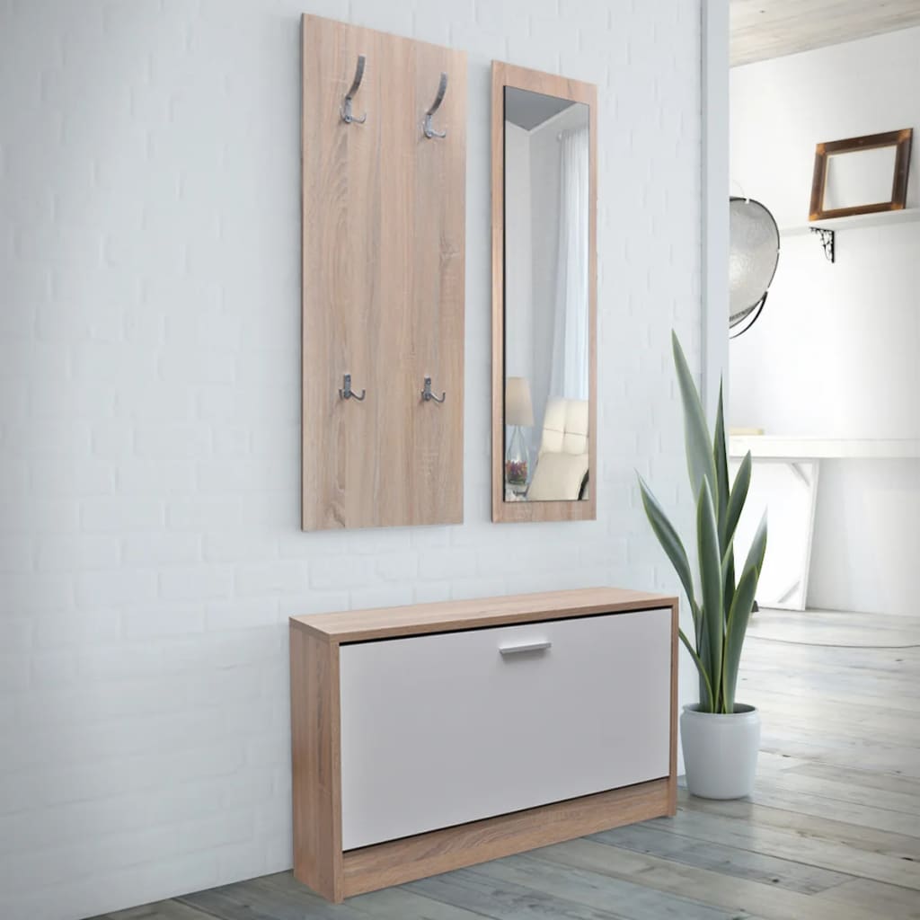 Set Scarpiere 3 In 1 In Legno Multistrato