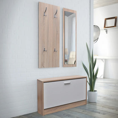 Set Scarpiere 3 In 1 In Legno Multistrato