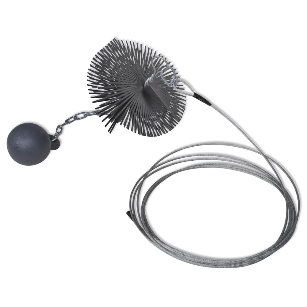 Spazzola Rotonda Per Canna Fumaria Diametro 25 Cm