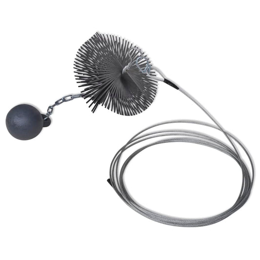Spazzola Rotonda Per Canna Fumaria Diametro 25 Cm