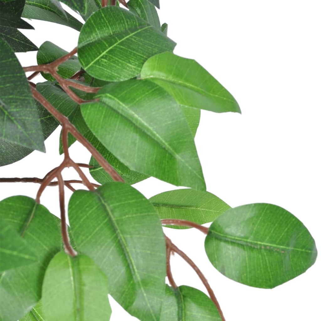 Albero Di Ficus Artificiale Con Vaso
