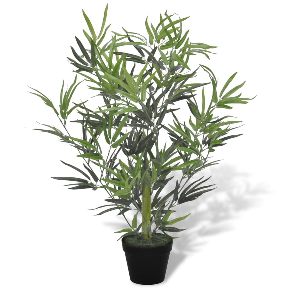Albero Bambù Artificiale Con Vaso