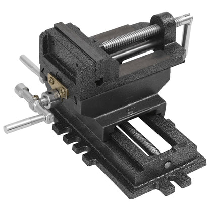 Morsa Manuale Con Slitta Trasversale Per Trapano A Colonna 78Mm