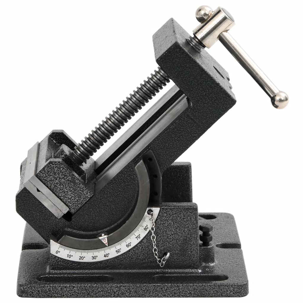Morsa Inclinata Manuale Per Trapano A Colonna 110 Mm