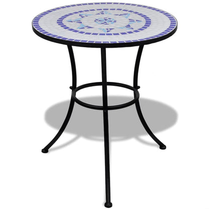 Tavolino Bistrot Con Mosaico Ceramica
