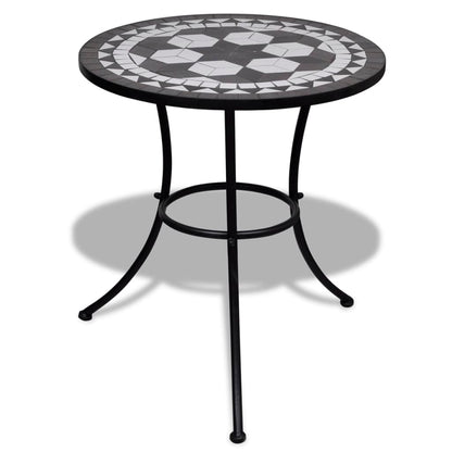 Tavolino Bistrot Con Mosaico Ceramica