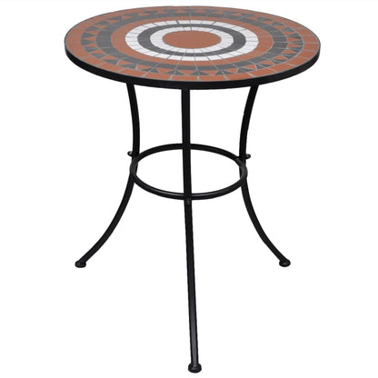 Tavolino Bistrot Con Mosaico Ceramica